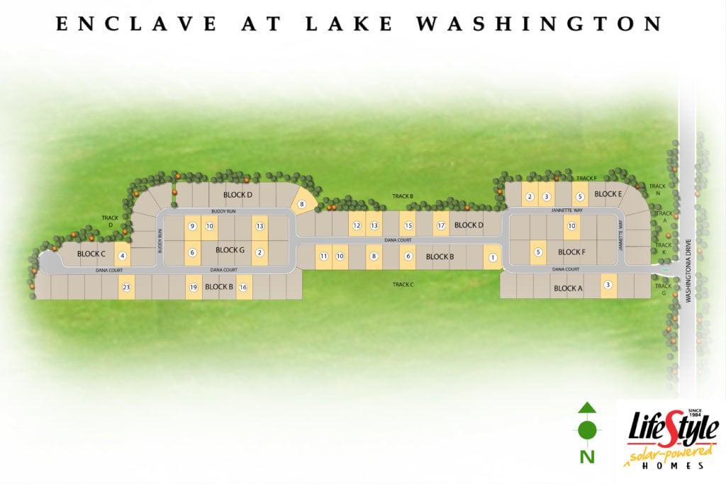 Enclave at Lake Washington_Site Plan Brevard and Indian River County