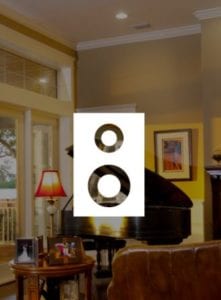 smart-Home photo with speaker icon